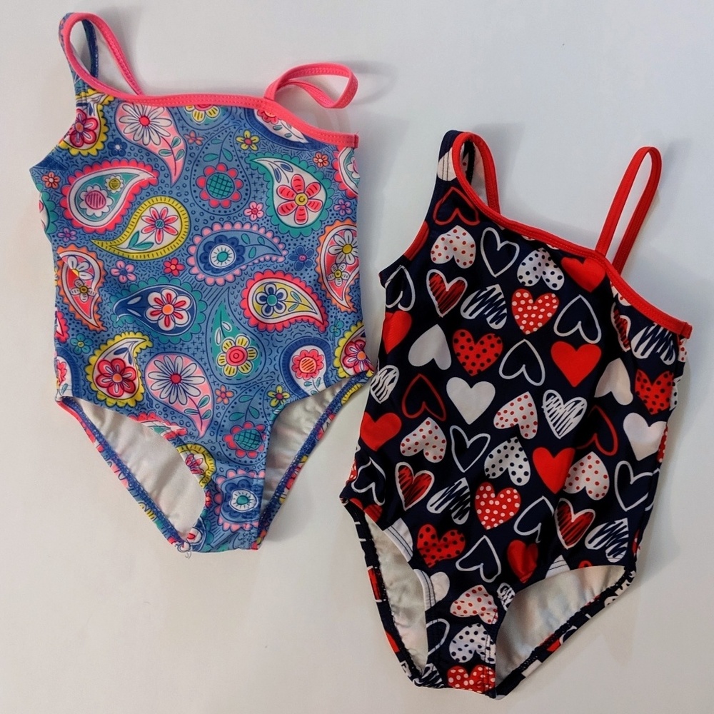 🌵 Bundle of Girls One Piece Bathing Suites